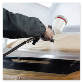 Spot-Repair Lackangleich an Stoßfänger